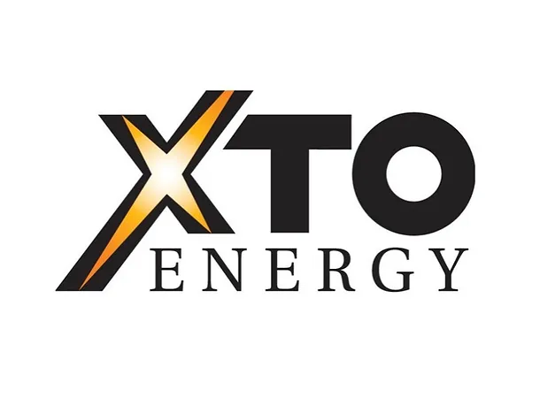 XTO Energy logo with a black and gold color scheme and bold letters